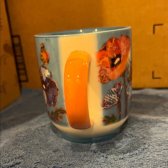 NWT Big Sky Carvers Poppy Flowers Mug - Picture 2 of 6